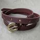 Класичний ремінь 1.5 см Коньяк XS r-k-15-k-xs фото 1